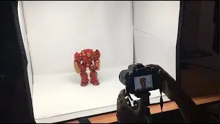 UNBOXING : Amazon Basics Portable Photo Studio and My Action Figure Shooting