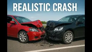 EPIC REALISTIC CAR CRASH | BeamNG Drive Ultra HD 4K | Most Realistic Damage Physics Ever!