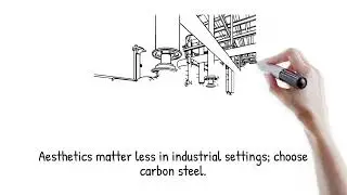 When to choose a carbon steel flange instead of 316L Stainless Steel Flange to save money on a metal