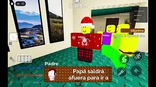 Jugando padre estricto en Roblox (sale mal)