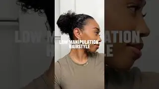 Low Manipulation Hairstyles for Curly Hair #hairtok #curlyhair #curlyhairstyles #hairgrowth