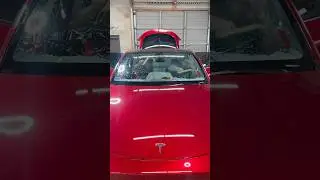 Tesla Y gets Llumar AIR 80&mdash;clear look, powerful heat & UV protection. #LlumarAIR80 #TeslaModelY