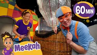 Blippi and Meekah Explore The Science Centre! | Blippi Vehicles | Learning Videos for Kids