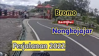 Perjalanan dari penanjakan bromo sampai nongkojajar