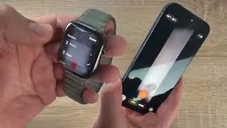How to remote control your iPhone camera system using Apple Watch series 11 - iWatch cam remote DIY