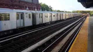 IRT Jerome Avenue Line: Manhattan & Woodlawn Bound R142/A (4) Train @ Kingsbridge Road
