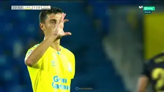 Golazo de Enzo Loiodice en el UD Las Palmas 3 Alcorc&oacute;n 0 |  | @LALIGAHYPERMOTION 21-22