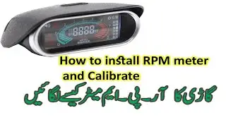 How to install Car RPM Meter| DIY Maintenance