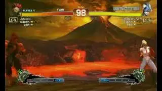 Omega endless Ultra Street Fighter IV battle: (Lightlord) Akuma vs Decapre  (Tomdavidrichards)