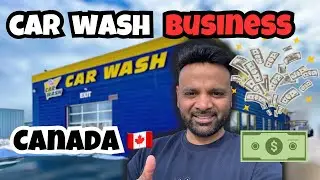Car wash business In Canada 🇨🇦  making Good money 💴 #canada