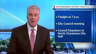 North Charleston Mayor Reggie Burgess portrait unveiling tonight at city council meeting