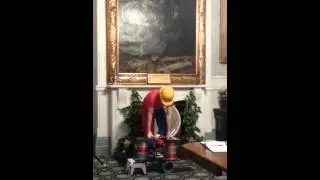 Jamie Jigsaw performs for the Mayor of Bournemouth