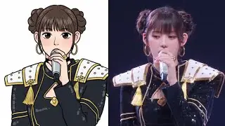 K-pop Demon Hunters -Cute art meme video ||#2025mama 