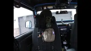 Панель спинки сиденья Molle своими руками за 10 долларов