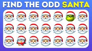 Find the ODD ONE OUT - Christmas Edition 🎄🎅☃️ | Easy, Medium, Hard 30 Levels - Findo Quiz