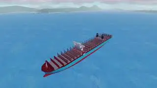 Shipping Lanes Triple E-class Container Ship Timelapses - Roblox