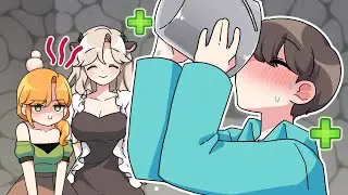 Cough, cough... Give me some milk, please.|  BubblePlanet anime