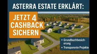 Asterra Estate P2P Immobilien Jetzt 4 % Cashback sichern