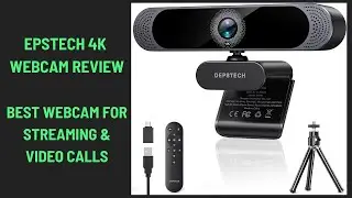 DEPSTECH 4K Webcam Review: Best Webcam for Streaming & Video Calls