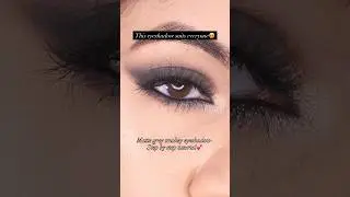 Matte smokey eyeshadow tutorial #eyemakeup #makeuptutorial #makeup #beauty #shorts #makeupartist