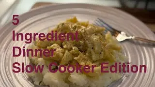 Slow Cooker Chicken & Noodles | Gwenith&rsquo;s 5 Ingredient Meals | Episode #1  