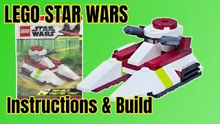 Lego 912313 Instructions Republic Fighter Tank #legostarwars