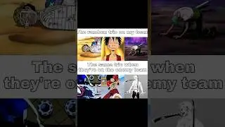 Why can't I have a good team for once?! #anime #onepiece #memes #viral #fyp