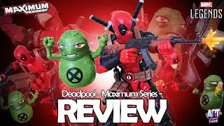 Deadpool MAXIMUM SERIES Marvel Legends Action Figure Review - &Eacute; TUDO ISSO MESMO? VALEU A PENA?