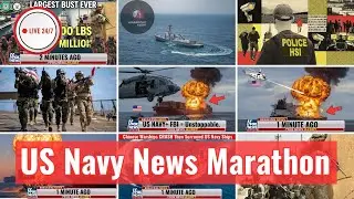 🔴 BREAKING: US Military News LIVE 24/7 | Navy Standoffs, Drug Busts & Global Operations