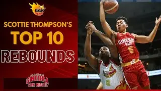 SCOTTIE THOMPSON TOP 10 REBOUNDS OF ALL TIME
