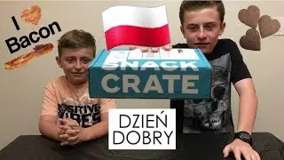 AMERICANS TRY TO SPEAK POLISH! Open Box #11: SnackCrate
