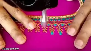 Latest Machine work blouse designs @Taj Machine Embroidery 2.0