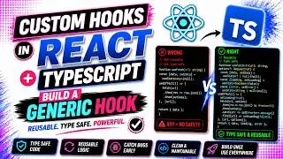 Custom Hooks in React + TypeScript — Build a Generic Hook