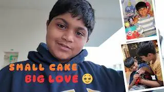 Small Cake, Big Love 🥹❤️ | My First Solo Vlog for My Brother
