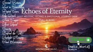 Echoes of Eternity: Deep Melodic Techno & Emotional Journey 2026 (Full Album) | Moontone Music
