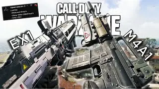 M4A1 Carbine with Masterkey and EX1 DMR in Warzone & Punish Every META User 😂