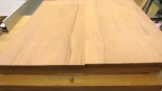 Townsend Card Table   Planing Shaping Table Top   Step 26