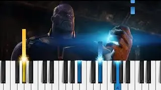 Marvel's Avengers: Infinity War - Official Trailer 2 - EASY Piano Tutorial