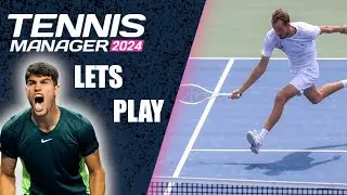 TM24 - Lets Play - BREAKING THE TOP 10 - Tennis Manager 2024 - Episode 25
