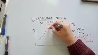 Elasticidad Renta de la Demanda 📌📌  Microeconomía Elasticidad Ingreso