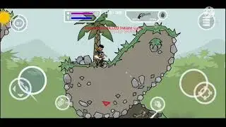 mini Militia double army over power laser gun 10 kills .....