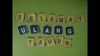 Video Ucapan ulang tahun