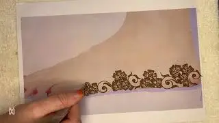 5-Minute Feet Mehndi Design | Perfect for Beginners