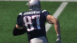 GRONK MODE ACTIVATED! Rob Gronkowski Tears Up the Lions - Madden 15 Online Gameplay