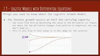 7.9 - Logistic Models