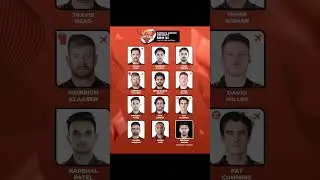 SRH's probable XI heading into the IPL 2026, and here's how it looks#srh #shots #trending