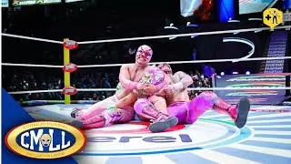 CMLL | Futuro y Max Star vencen a Hijo del Villano III y Villano III JR.