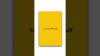 Scratch Card Effect - HTML5 Canvas | CSS | Javascript