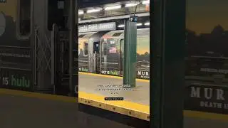 POV: Love the new train color scheme with autumn colors 🍂#nyc #train #viral