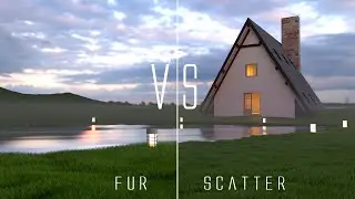 10.- COMO HACER CÉSPED REALISTA ( 2 métodos ) | Vray Next Sketchup #07